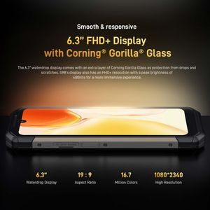 بيع بالجملة لهاتف DOOGEE S98 المتين بذاكرة 8 جيجابايت + 256 جيجابايت، هواتف محمولة 4G بنظام أندرويد - Product Image 4