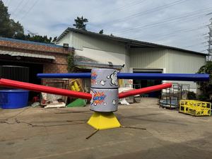 EASYFUN Factory : Jeu gonflable Wipeout Meltdown personnalisé et interactif, modèle commercial éliminateur, pour une expérience Wipeout gonflable immersive et excitante. - Product Image 2