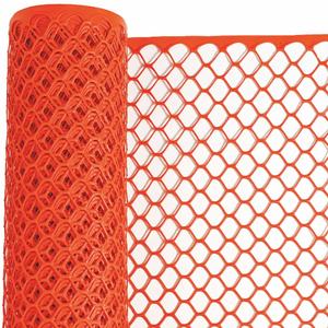 Clôture de sécurité temporaire en maille orange, barrière de sécurité - Product Image 6