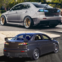 Luz Trasera de Repuesto OEM de Calidad ABS para Mitsubishi Lancer EX 2008-2018 EVO X, Conector Precableado, Listo para Instalar