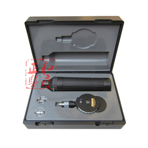 กล้องส่องตรวจจอประสาทตาแบบตรง รุ่น A พร้อมหลอดไฟ  สำหรับการตรวจวินิจฉัยทางจักษุวิทยา ระดับทางการแพทย์ - Product Image 1