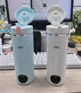 500ml rò rỉ hai-trong-một Plug-in sưởi ấm cup 6-giai đoạn kiểm soát nhiệt độ <span class=keywords><strong>Flask</strong></span> với trà kho chai nước cho xe văn phòng - Product Image 3