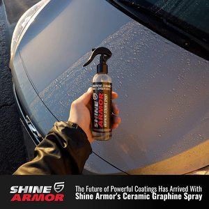 Micora SHINE ARMOR GRAPHENE CERAMIC SPRAY, revêtement céramique pour voiture, polissage brillant et protection hydrofuge, vente directe d'usine - Product Image 4
