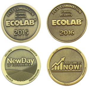 เหรียญที่ระลึกโลหะแบบกำหนดเองสำหรับสะสม รูปแบบเหรียญเงินโบราณ  แบบพิมพ์ลายเฉพาะทาง  สำหรับกิจกรรมแข่งขัน - Product Image 6