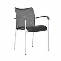 Chaises de salle de conférence, chaises de salle de formation, chaises de bureau en maille, chaises de bureau à structure métallique, mobilier de bureau, chaises confortables pour le bureau et l'école
