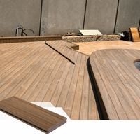 Planches de terrasse en bois composite DONGJIAN, imperméables et antidérapantes, pour terrasse et jardin
