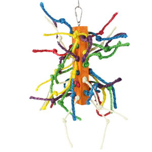 Large <strong>Parrot</strong> Bird Chewing <strong>Toys</strong> Natural Wooden Blocks Small Medium Birds <strong>Parrots</strong> Cage Bite <strong>Toy</strong> African <strong>Grey</strong> <strong>Parrot</strong> <strong>Toys</strong> - Product Image 2