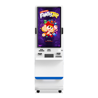 Kiosco de Impresión de Fotos de 32 Pulgadas, 4 GB + 64 GB, Escaneo/Copia e Impresión de Documentos, Escáner de Documentos, Kiosco Digital con Pago Efectivo