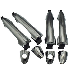 4 pièces Poignées de porte extérieures chromées avant arrière gauche et droite pour <span class=keywords><strong>Kia</strong></span> <span class=keywords><strong>Picanto</strong></span> 2011-16 82651-1Y000 82661-1Y000 83651-1Y000 83661-1Y000 - Product Image 1