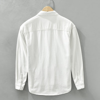 Chemises décontractées surdimensionnées pour hommes, patchwork, respirantes, 100 % coton, manches longues, boutonnées, style streetwear, vente en gros, OEM, ODM