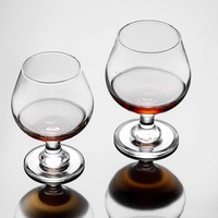 Verres à vin rouge et à whisky à pied court en verre épais avec motif grande orchidée blanche pour banquets de mariage