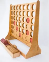 Jeux de puzzle géants Connect4 TSKJ, design unique, sain et écologique, sans besoin d'électricité, interaction parent-enfant