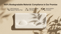 Boîte à cils en pulpe moulée sur mesure, insert gaufré, matériaux recyclés, emballage biodégradable pour kits de cils et ensembles de maquillage