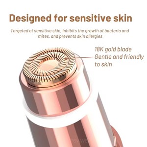 Depiladora Facial y Recortadora de Cejas 2 en 1, Recargable, para Labios, Cuerpo y Vello Facial, Depiladora Eléctrica Portátil para Mujer, con Logotipo del Cliente y Empaque - Product Image 2