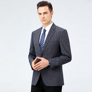 High Quality <strong>Men's</strong> Customize <strong>Suits</strong> No-iron Business <strong>Stripe</strong> <strong>Suit</strong> - Product Image 5