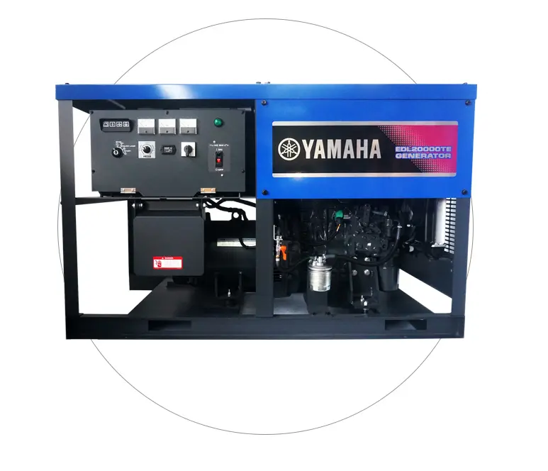 YAMAHA EDL20000TE 220V 380V 15,5 kVA 17kVA Viertakt-Dreiphasen-Vierzylinder-Diesel generator