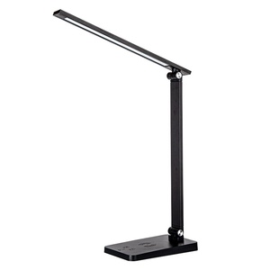 Lampada da Scrivania <span class=keywords><strong>LED</strong></span> Pieghevole a Tre Pulsanti con Dimmer Touch, Ricarica Wireless, Alimentazione USB, Certificata RoHS, Luce da Lettura per Studenti - Product Image 5