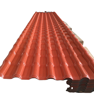 Endüstriyel sentetik reçine parkı için UV dayanıklı geleneksel stil ASA <span class=keywords><strong>PVC</strong></span> çelik çatı levhalar yanmaz ısıya dayanıklı - Product Image 6