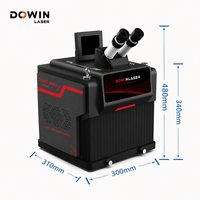 Soudeuse laser compacte 60W pour bijoux, machine de soudage par points à impulsions portable pour la fabrication et la réparation de bijoux en or et en argent