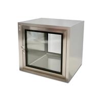 Boîte de transfert OEM anti-contamination, boîte de passage stérilisatrice VHP pour salle blanche