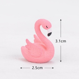 Figuras de Animales de Dibujos Animados, <span class=keywords><strong>Mini</strong></span> Adornos de Flamencos, <span class=keywords><strong>Mini</strong></span> Artesanías de Resina, Regalo para Escritorio, Jardín, Hogar, Decoración de Bonsái, Regalo para Niños - Product Image 6