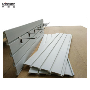Unipower Pvc Channel Board Striped Wide Groove Plate For <b>Wall</b> <b>Panels</b> Commerce Storage Display - Product Image 2
