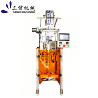 Machine de remplissage et de scellage verticale automatique pneumatique pour sachets de liquides (sauces, shampoings, jus, miel)