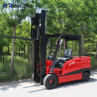 Gerbeur électrique professionnel en stock, capacité de charge élevée 3306 lbs, hauteur de levage 3m-7m