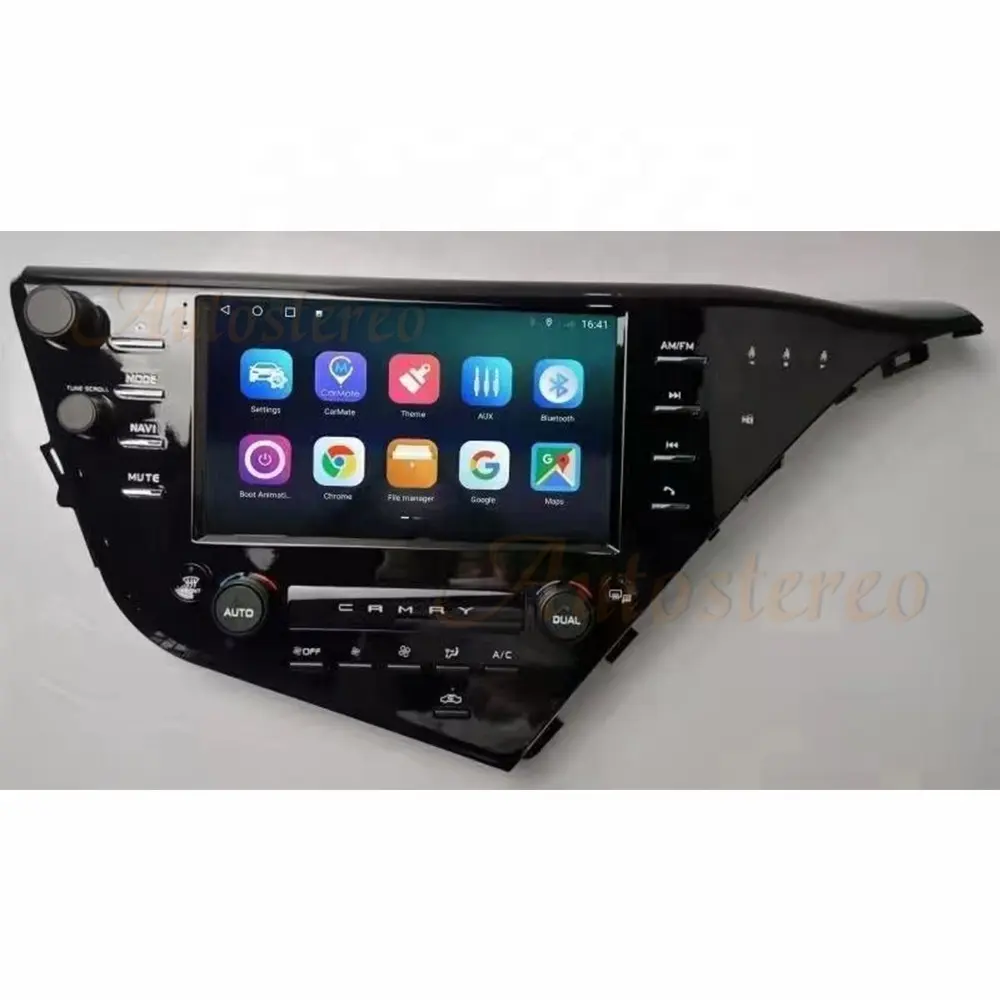 4G LET 6+128GB Android 10 Car GPS Navigation For Toyota Camry 2018-2021 Auto Stereo Head Unit Multimedia Carplay Electronic DSP