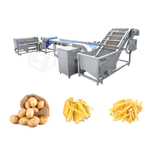 Nouvelle ligne de découpe de pommes de terre semi-automatique | Équipement <span class=keywords><strong>pour</strong></span> <span class=keywords><strong>frites</strong></span> et <span class=keywords><strong>frites</strong></span> avec sortie personnalisée <span class=keywords><strong>pour</strong></span> légumes et fruits - Product Image 2