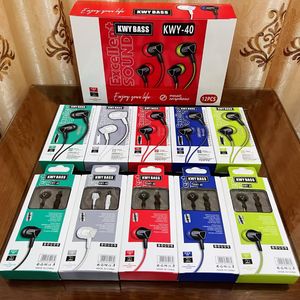 Écouteurs filaires KWY40, casque coloré 3.5MM, casque pour Apple - Product Image 2