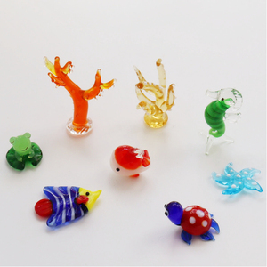 Murano Handmade Mini <strong>Glass</strong> Sea <strong>Turtle</strong> Figurine Home Decoration Little Crystal Animals - Product Image 5