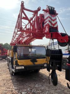 รถเครนเคลื่อนที่/ทุกสภาพพื้นผิว/พื้นที่ขรุขระ SANYY/X-C-M-G รุ่น STC750 ขนาด 75 ตัน พร้อมเครื่องยนต์ น้ำหนัก 50,000 กิโลกรัม ยกสูงสุด 40 เมตร - Product Image 3