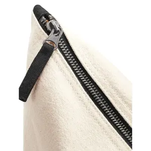 Sac à accessoires en toile avec base enduite M, gadgets personnalisés - Product Image 3