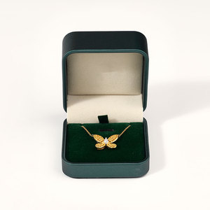 FANXI - Juego de Cajas de Terciopelo Personalizadas con Material de Cuero, Caja para Joyería con Embalaje para Collares - Product Image 1