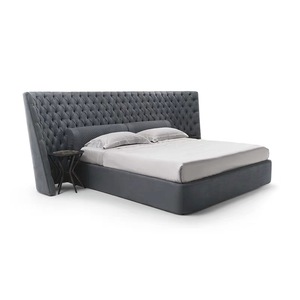Hoogwaardig duurzaam luxe modern design <span class=keywords><strong>bed</strong></span> van massief hout, milieuvriendelijk, kingsize/queensize, gemaakt in <span class=keywords><strong>China</strong></span> - Product Image 2