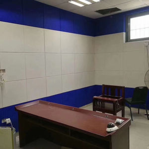 Panneau acoustique de fibre de polyester de l'absorption saine 9mm pour la <span class=keywords><strong>salle</strong></span> <span class=keywords><strong>d</strong></span>'<span class=keywords><strong>interrogatoire</strong></span> de commissariat de police - Product Image 2