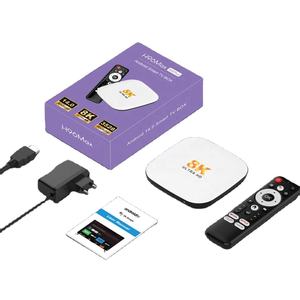 Dispositivo de Streaming H96 MAX 8K al por Mayor, <span class=keywords><strong>IPTV</strong></span> STB Ott Rockchip RK3528, 4GB RAM, 128GB ROM, el <span class=keywords><strong>Mejor</strong></span> Decodificador de TV Inteligente con Google Android 14 - Product Image 1