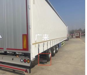 Sur mesure 1000x1000D 30x30 Curtainside Camion <span class=keywords><strong>Remorque</strong></span> Corps Coulissant Côté Rideau Bâche avec Accessoires - Product Image 1