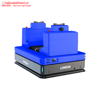 AGV de manutention de bobines personnalisé de 1800 kg, levage de précision pour le chargement et le déchargement de rouleaux d'électrodes de batteries au lithium, Junebreath LM3-34 QR