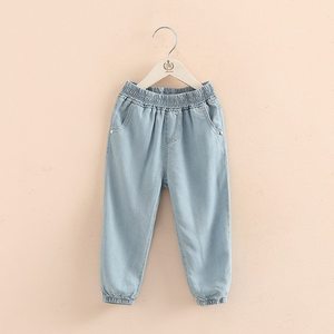 Fábrica de Jeans en Guangzhou, Jeans Coreanos para Niñas, Jeans de Mezclilla para Niños, Personalizados, Se Busca Distribuidor de Productos Nuevos - Product Image 3