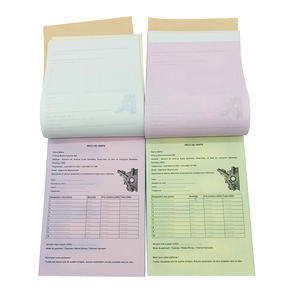 Impression personnalisée 2 3 4 5 plis Ncr autocopiant Cf Cb papier enregistrement de paiement chèque cahier reçu fiscal facture caisse registre <span class=keywords><strong>livre</strong></span> - Product Image 3
