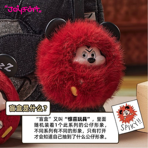 MINISO Figurine d'action en vinyle PVC mignonne, boîte mystère avec pendentif peluche, jouet amusant pour Action Mickey - Product Image 3