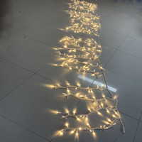3M 5M 6M Guirlande de Noël LED connectable Rideau de Fée Guirlande Lumineuse Extérieure Éclairage Décoratif Éclairage Décoratif