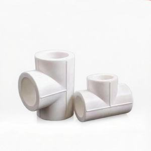 Complete Kit White PPR Plastic Tube Tee Fittings (20mm-63mm) Includes Both Equal Reducing Tees For Complete Plumbing Solutions - Product Image 3