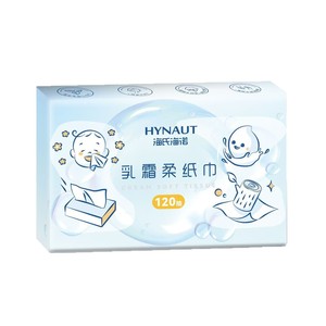 Papel Tisú Suave Cremoso Hainuo de Haier: Suave y delicado con la piel, hecho de pulpa de madera virgen, delicado, sin pelusas y - Product Image 1