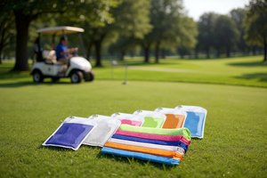 Serviettes de golf et de fitness sur mesure en microfibre pour rafraîchir, absorber la transpiration et sécher rapidement - Product Image 6