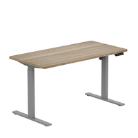 Bureau électrique à moteur unique Bureau intelligent à hauteur réglable Table de bureau à domicile avec chargeur Bureau debout