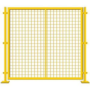 Hochsicherheits-wartungsfreier Kunststoff-Streikposten-Gartenzaun Kleiner Gartenzaun - Product Image 5