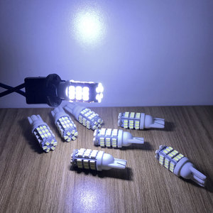 Bombillas <span class=keywords><strong>Led</strong></span> <span class=keywords><strong>para</strong></span> Interior de <span class=keywords><strong>coche</strong></span>, luz lateral de Color blanco frío, accesorios populares, DC12V, T10, W5W, 194, 1206, 42SMD - Product Image 6